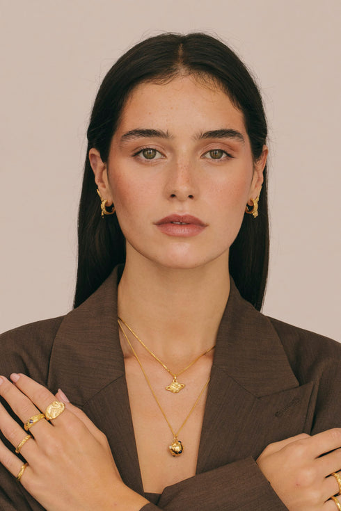 SATURN PENDANT GOLD